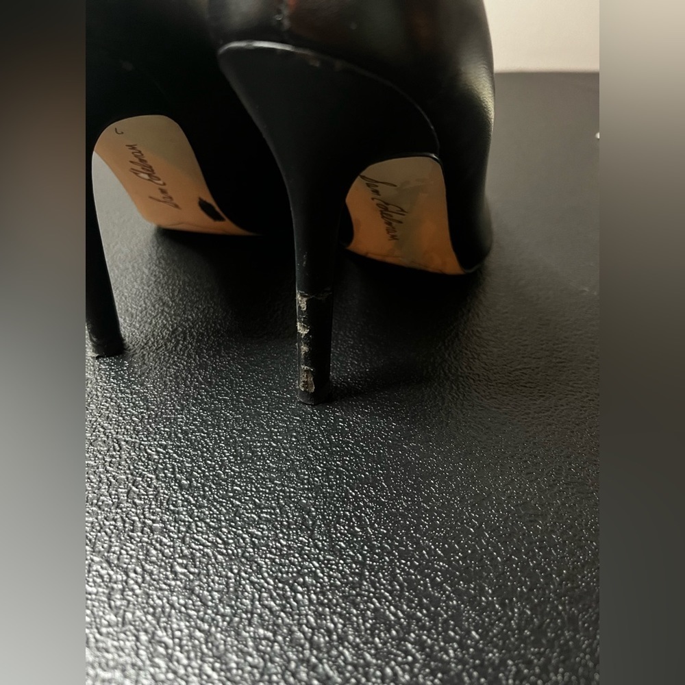 SAM Edelman Danna pointed toe heel - black, stiletto, leather - Picture 7 of 8